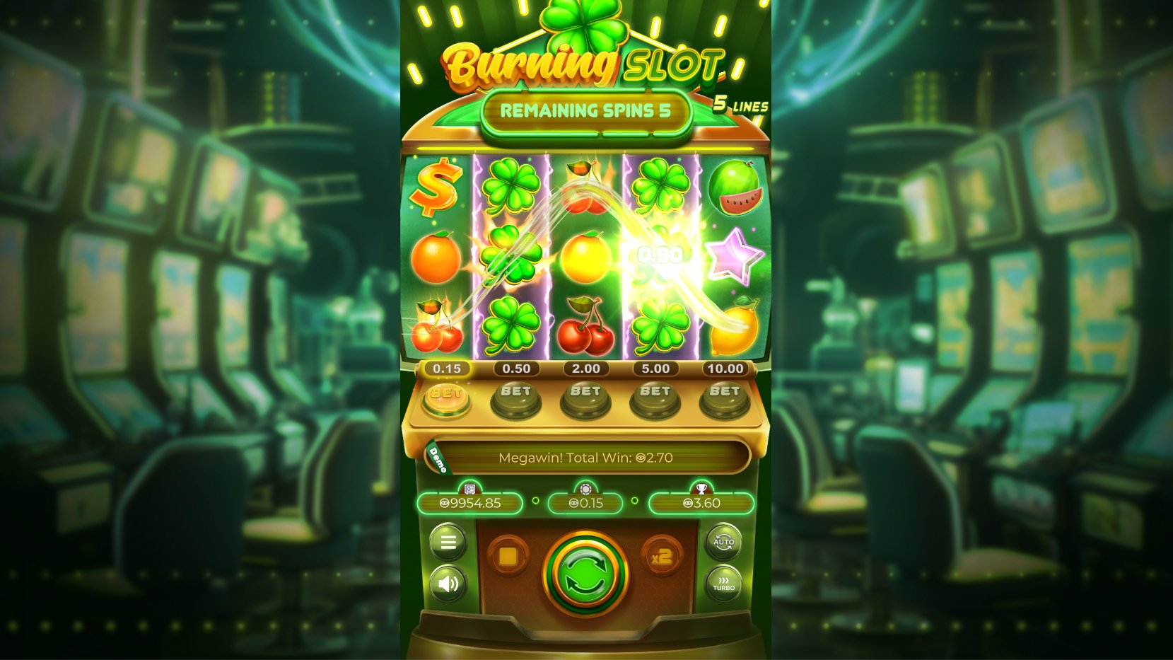 Burning Slot 5 screenshot 4
