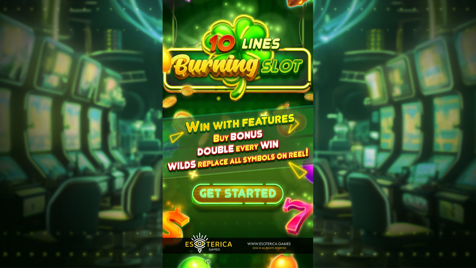 Burning Slot 10 screenshot 1