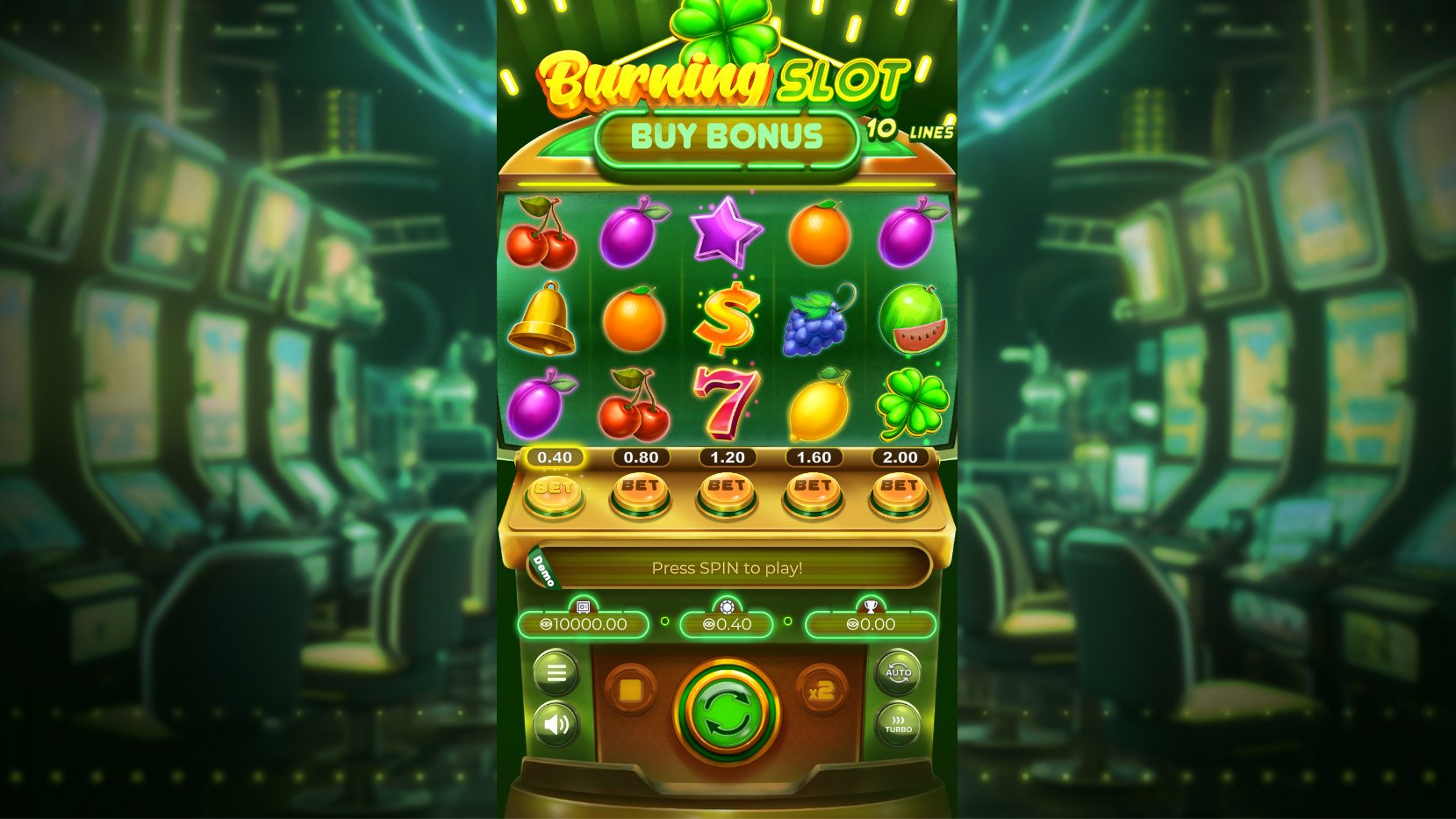 Burning Slot 10 screenshot 2