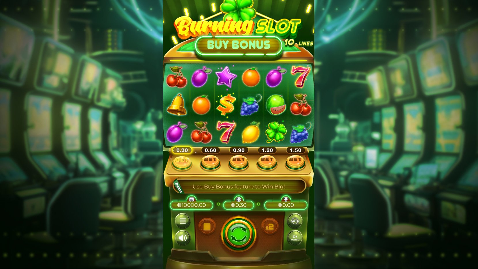 Burning Slot 10x6 screenshot 2