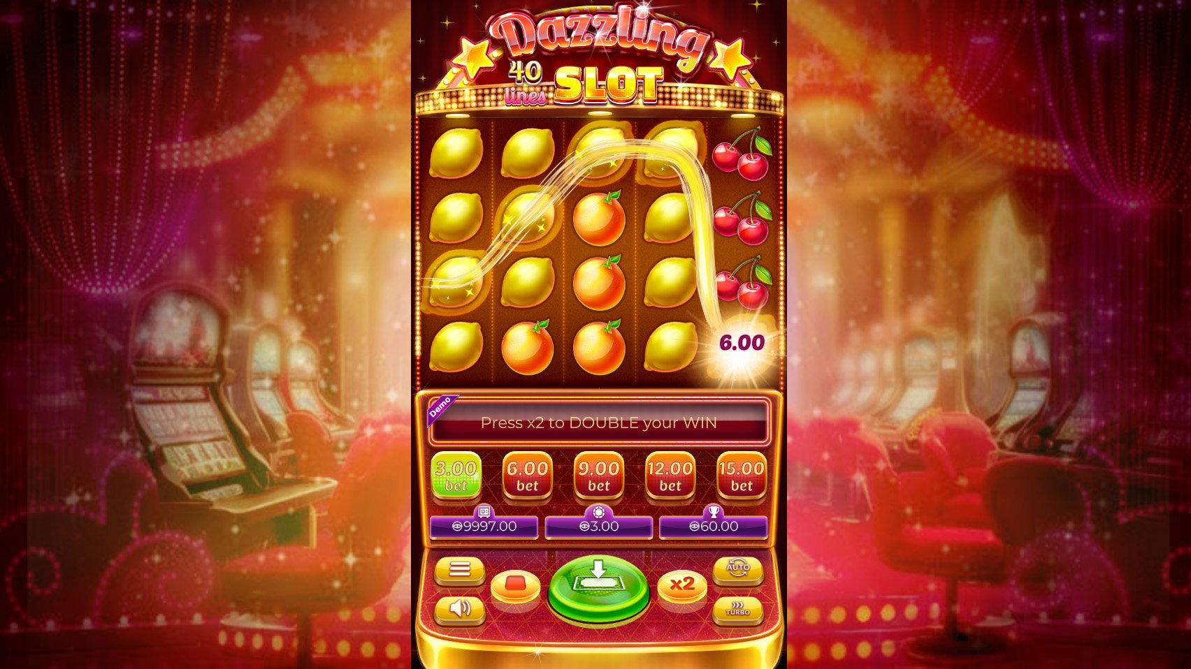 Dazzling Slot 40 screenshot 3