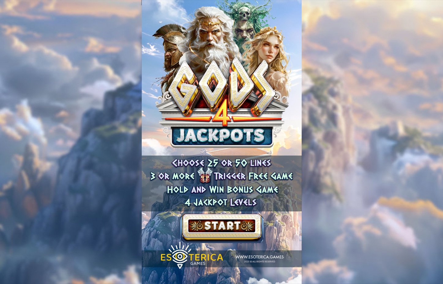Gods 4 Jackpots screenshot 1